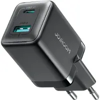 JOYROOM Chargeur JR-TG8 GaN 45W - USB-C et USB-A - Noir KP41373