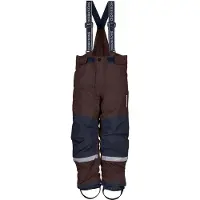 Didriksons Idre 7, pantalon de ski, junior, brun