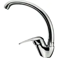 Edesa Iguazu Cromo Kitchen Tap Argenté