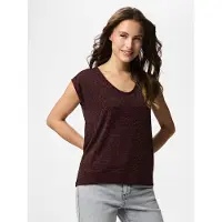 Pieces T-shirt 'PCBillo' bordeaux