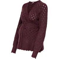 ONLY Maternity Cardigan lie de vin