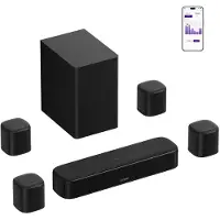 Ultimea Système de son surround 7.1 Aura A40 Pro d', barre de son pour appareils de télévision