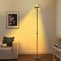 StarTech.com Lampe sur pied LED - Lampe sur pied moderne - Intensité variable - Interrupteur tactile - Idéale pour étudier et lire - Source lumineuse LED