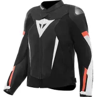 Dainese Avro 6 Veste en cuir moto pour femmes Taille