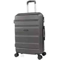 Merkloos Valise trolley de taille moyenne, avec serrure à combinaison et 4 roues