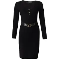 GUESS Robes en maille 'YUKI' noir
