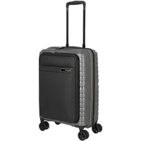 Merkloos Valise rigide à 4 roues et avec poche frontale, 55 cm