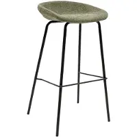 Merkloos Tabouret de bar Riga, 80 cm, vert