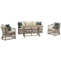 Xl Moebel Gmbh Sofagarnitur set 3 Sitzer Sofas 2x Sessel Couchtisch Terrasse Moderner Beige set