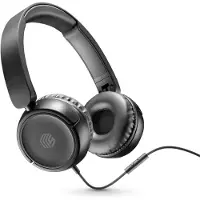 Music Sound 8018080476174, Câble, Appels/musique, 220 g, Écouteurs avec microphone, Noir