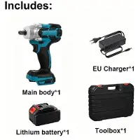 StarTech.com Visseuse à percussion sans fil - Modèle 196H - Sans balais - 21 V - 480 W - 350 Nm - 3300 tr/min - 1 batterie