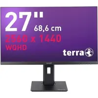 Wortmann AG 3030268, 68,6 cm (27 pouces), 2560 x 1440 pixels, Quad HD grand écran, LED, 5 ms, Noir
