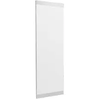 Hannah Home Miroir en bois "Azus" – 40 x 120 cm – Blanc