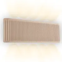 Briloner Lampe murale sans fil 28,5 x 9 x 4,5 cm rectangulaire 1,5 W, 250 lm 2700 K blanc chaud intensité variable beige - Applique murale pour salon chambre couloir