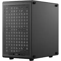 Cooler Master Boîtier ATX Mini Tower Q300LV3-KGNN-S00, modèle Q300L V3, couleur noire, format mATX, 1 baie de 3,5 pouces, 2 baies de 2,5 pouces