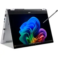Acer TravelMate P4 Spin 14 AI, TMP414RN-56-TCO-59LS, ordinateur portable convertible, 14 pouces, Intel Core Ultra 5, 16 Go RAM, 512 Go SSD, Intel Graphics