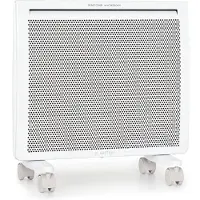 Klarstein Radiateur Electrique à Faible Consommation d'Energie, 1000W Chauffage Electrique Infrarouge avec Thermostat, Détection Fenêtres Ouvertes, Chauffage d'Appoint Portable, Radiateurs Silencieux
