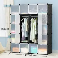 Merkloos Armoire 20 Kuben avec porte pliante