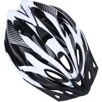 Merkloos Casque de vélo avec visière amovible - Léger - Réglable - Protection de sécurité - 18 orifices de ventilation - Résistant aux chocs - Casque de vélo pour adultes