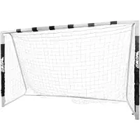 Merkloos But de football en acier avec filet et housse de protection