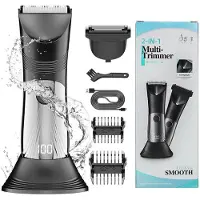StarTech.com Coupe-cheveux et coupe-barbe 2 en 1 pour hommes - Rasage à sec - Fonction de charge USB-C - Batterie intégrée - Pour les poils du visage et du corps - ABS