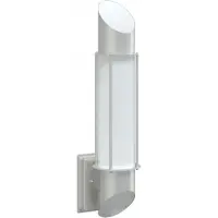 vidaXL Applique murale extérieure argentée acier inoxydable