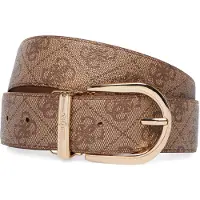 GUESS Yvonne Logo Belt Marron L Femme