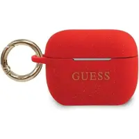 GUESS Paillettes (Manchon pour casque d'écoute), Étui pour écouteurs + casque, Rouge