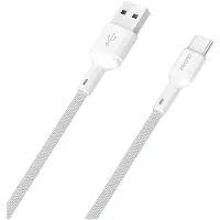 Dudao L9T 5A USB-A - USB-C Kabel 1m - Weiss (1 m)