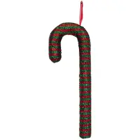 Housevitamin Décoration de Noël - Bonbon à la menthe - En mousse - Vert/Rouge - 52 cm