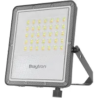 Braytron Projecteur LED d'extérieur 50 W IP65 – Projecteur ultra-puissant de 5 500 lm avec choix de couleur 3 000 K/4 000 K/6 500 K, projecteur d'extérieur étanche en aluminium