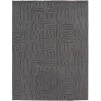 Tapis.fr Tapis moderne Tokko anthracite 200x280 cm
