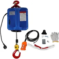 OEM Treuil électrique, capacité de charge de 500 kg, hauteur de levée de 7,6 mètres, vitesse de levée de 4,8 m/min, moteur de 1500W, télécommande sans fil