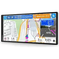 Garmin Drive - Écran de 8,8 pouces (22,4 cm), résolution 1600 x 720 pixels, technologie d'affichage avancée, lecteur de cartes MicroSD (TransFlash), capacité de 32 Go, réparé