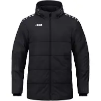 Jako Veste d'entraîneur One avec capuche, noir, taille S