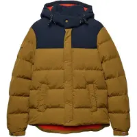 Superdry Veste d’hiver 'EVEREST' bleu marine / caramel