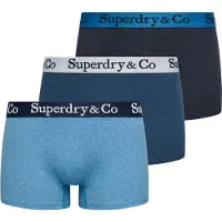 Superdry Boxers marine / bleu clair / bleu foncé / blanc
