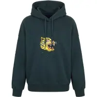 Volcom Sweat-shirt 'OZZY' marron / jaune / émeraude / rouge