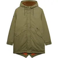 Superdry pour homme. M5012199C Parka Militaire verte (XXL), Casuel, Coton
