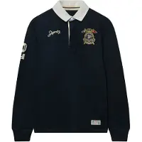 Superdry T-Shirt crème / marine / or