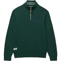 Superdry Company Logo Half Zip Sweatshirt L Homme
