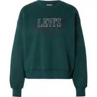 Levi's Sweat-shirt 'EVERYDAY' vert foncé / noir / argent