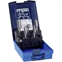PFERD Jeu de cutters HM INOX 1912, 5pcs.