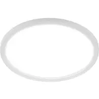 Briloner Plafonnier LED ultrafin salle de bain 420mm rond 22W 2900lm 4000K lumière blanche neutre fond lumineux blanc lampe plafond IP44 salle de bain cuisine