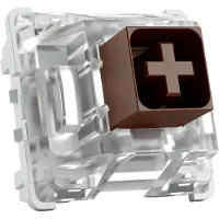Glorious KAI-BROWN - Interrupteur de clavier - Marron - Transparent