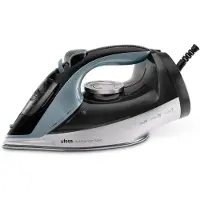 Ufesa Fer à repasser Aura Horizon, semelle en céramique Ultra-Glissante, jet de vapeur 240g, 3450W, Noir