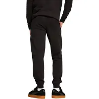 Puma Pantalon de sport 'Ess No. 1' noir / blanc