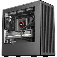 Havn BF 360, tour de milieu, PC, noir, ATX, E-ATX, Mini-ATX, ABS (acrylonitrile butadiène styrène), nylon, SGCC (acier galvanisé à chaud), silicone, verre trempé, zinc, gaming