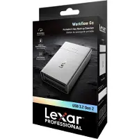 Lexar Portable Back-up Housing With 2 Module Bay Argenté