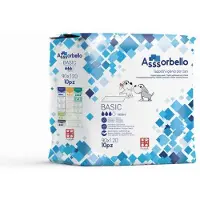 Ferribiella 60 tapis hygiéniques Asssorbello Basic de 90x120 cm pour chiens - 6 paquets de 10 pièces